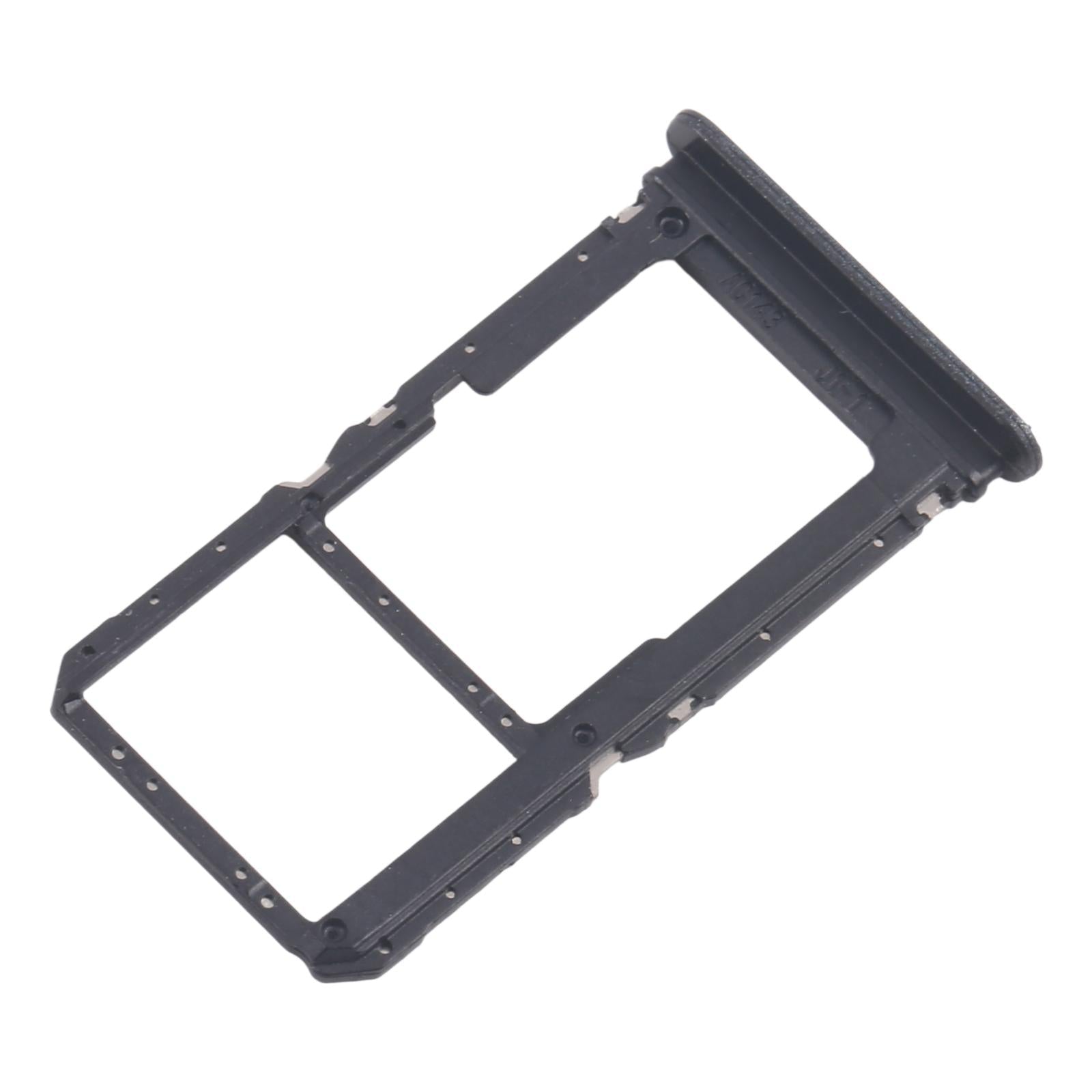 For OPPO F25 Pro 10pcs Original SIM Card Tray + SIM Card Tray / Micro SD Card Tray (Black)