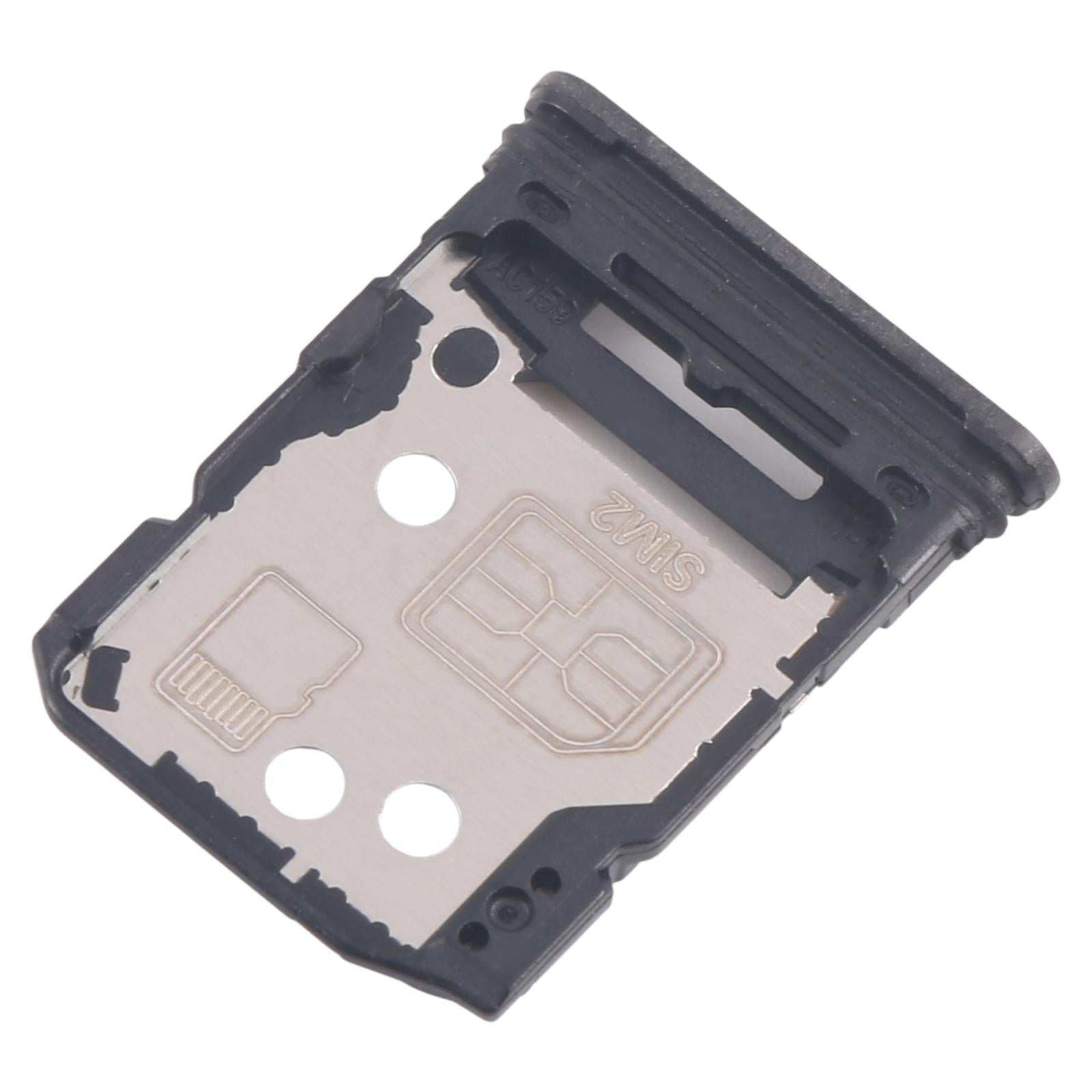 For OPPO Reno12 5G CPH2625 10pcs Original SIM Card Tray + SIM Card Tray / Micro SD Card Tray (Pink)