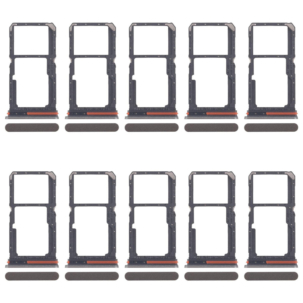 For OPPO A5 Energy 10pcs Original SIM Card Tray + SIM Card Tray / Micro SD Card Tray (Gold)