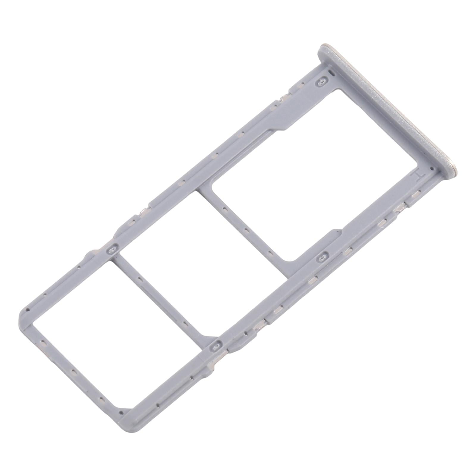 For Realme Note 50 RMX3834 10pcs Original SIM Card Tray + SIM Card Tray + Micro SD Card Tray (Gold)