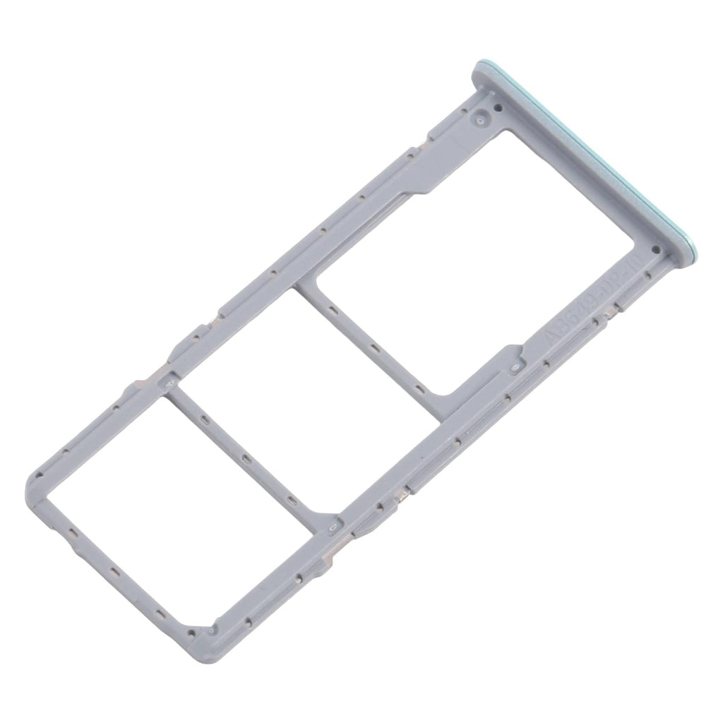 For Realme C51 RMX3830 10pcs Original SIM Card Tray + SIM Card Tray + Micro SD Card Tray (Green)