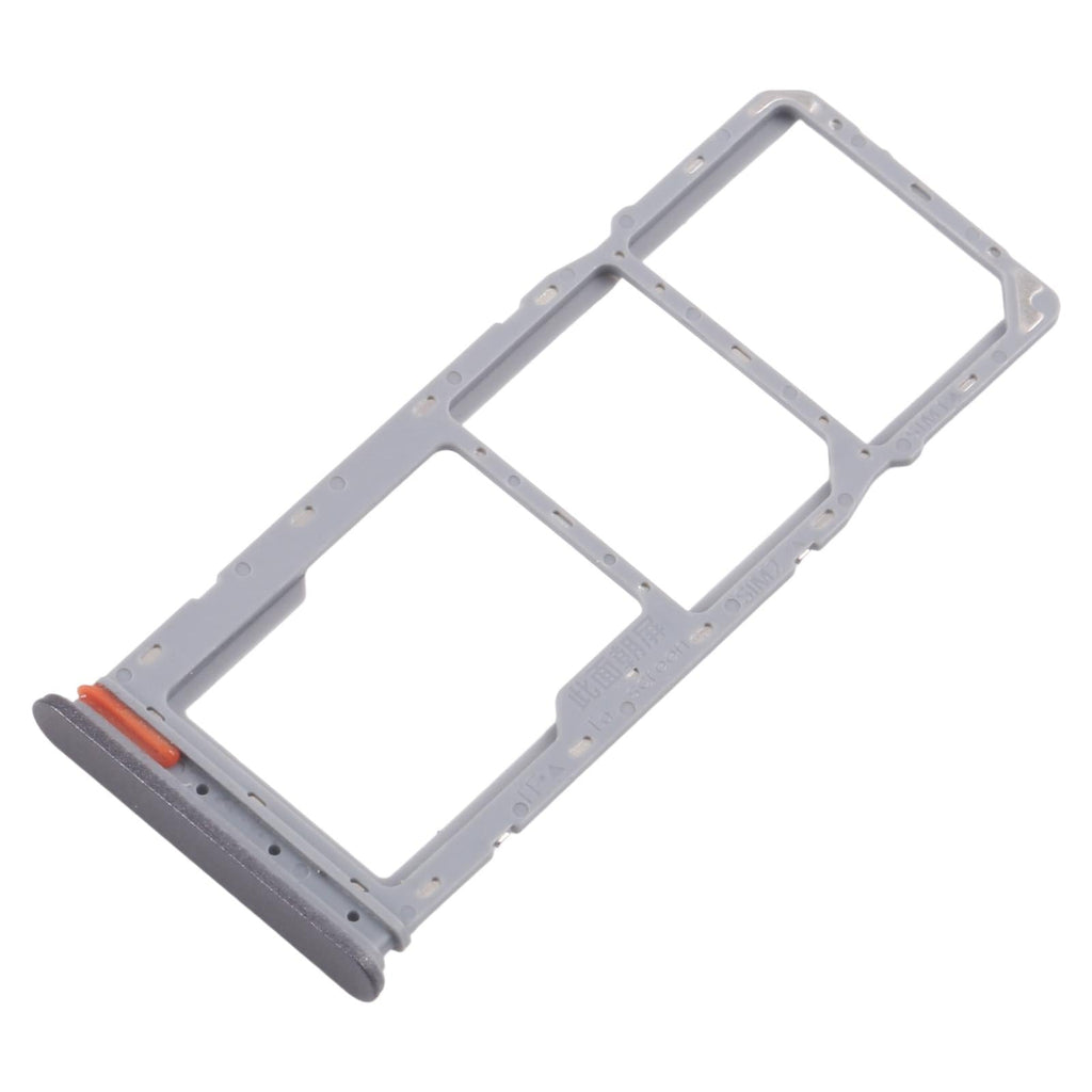 For Realme C75 4G RMX3941 10pcs Original SIM Card Tray + SIM Card Tray + Micro SD Card Tray (Black)