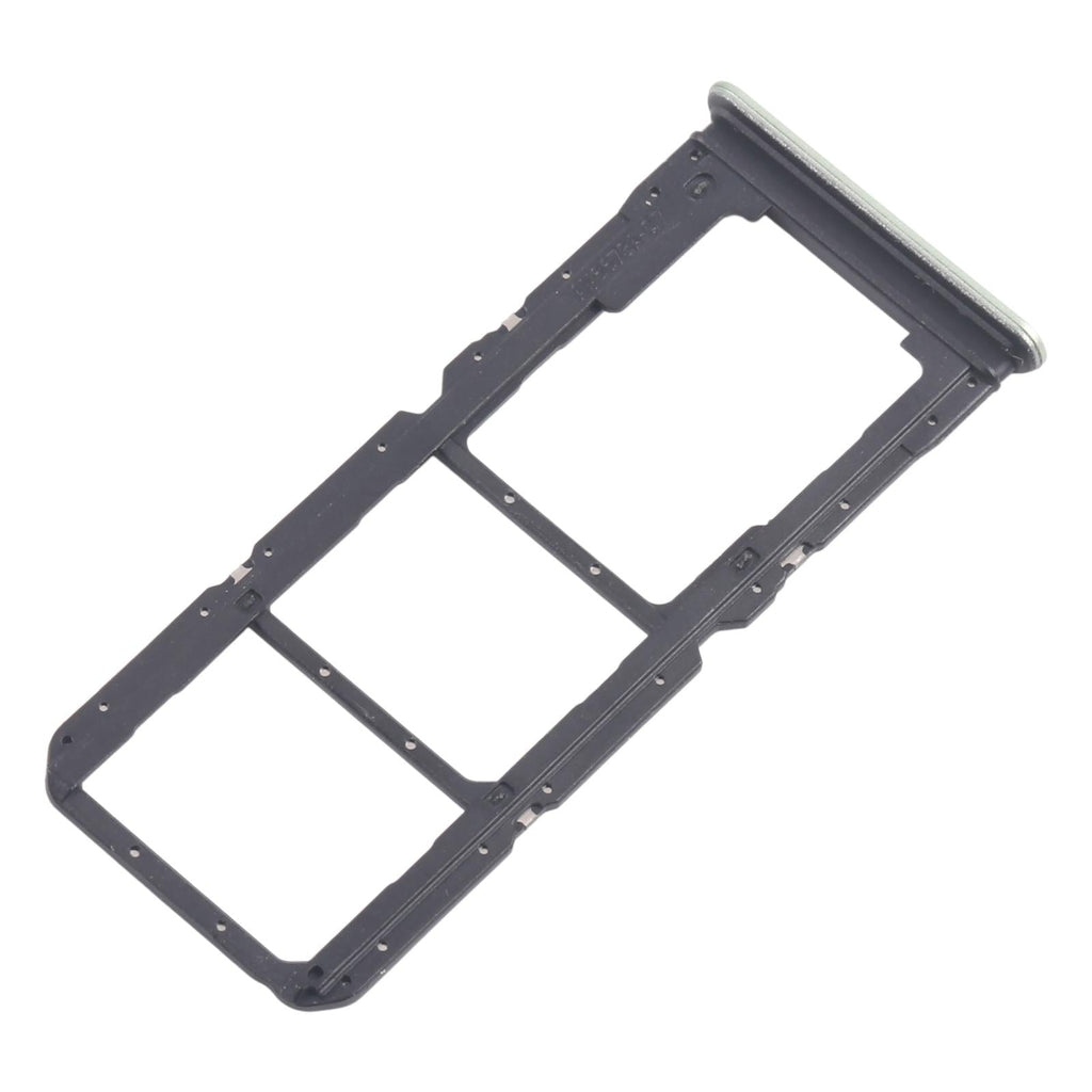 For Realme Note 60x 4G RMX3938 10pcs Original SIM Card Tray + SIM Card Tray + Micro SD Card Tray (Green)