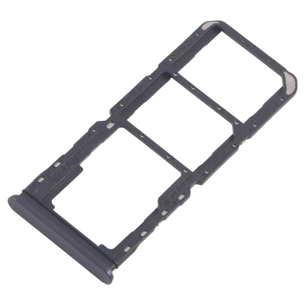 For Realme Note 60x 4G RMX3938 10pcs Original SIM Card Tray + SIM Card Tray + Micro SD Card Tray (Purple)