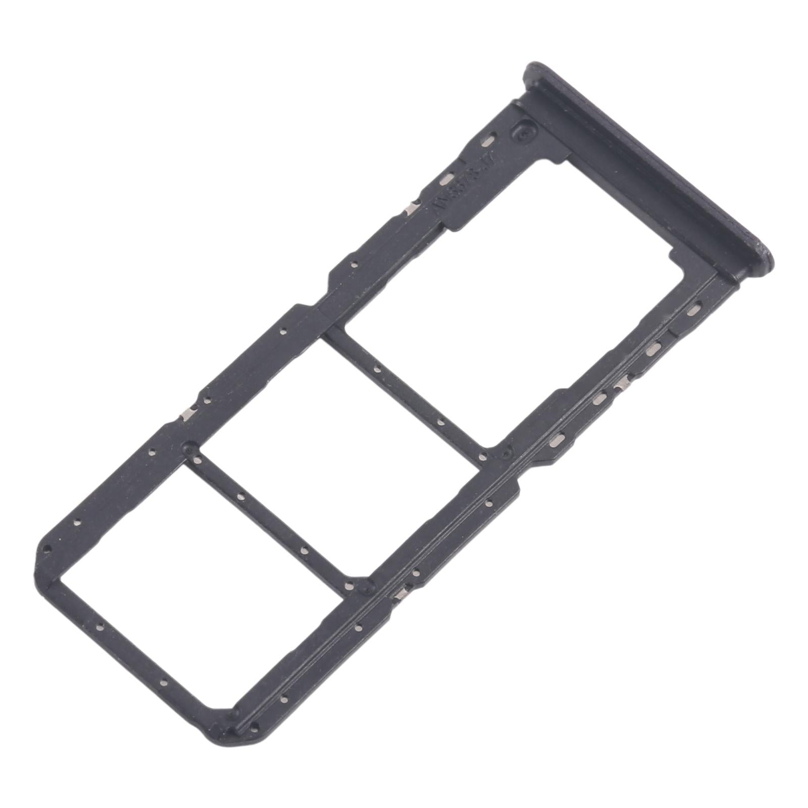 For Realme Note 60x 4G RMX3938 10pcs Original SIM Card Tray + SIM Card Tray + Micro SD Card Tray (Purple)