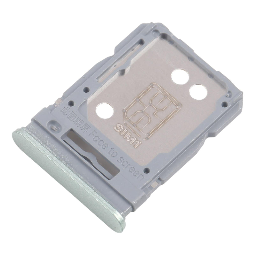 For Realme 12+ 5G RMX3867 10pcs Original SIM Card Tray + SIM Card Tray / Micro SD Card Tray (Light Green)