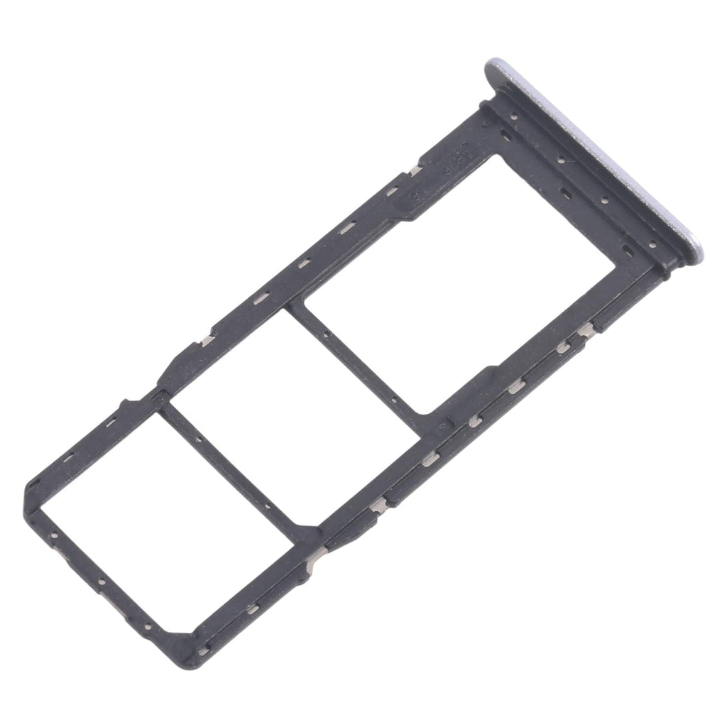 For Realme C65 4G RMX3910 10pcs Original SIM Card Tray + SIM Card Tray + Micro SD Card Tray (Blue)