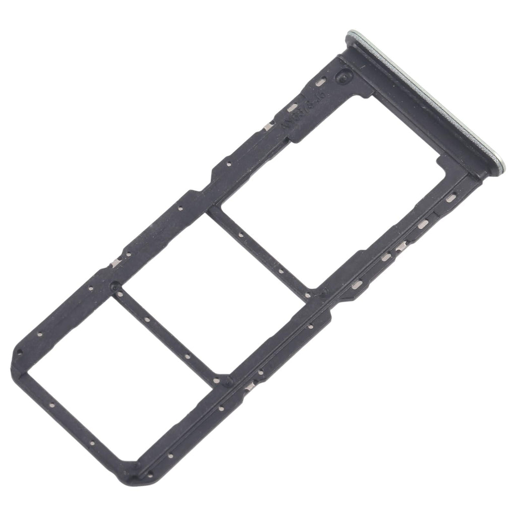 For Realme 11x 5G RMX3785 10pcs Original SIM Card Tray + SIM Card Tray + Micro SD Card Tray (Green)