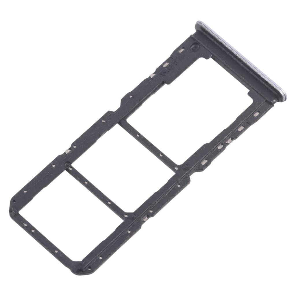 For Realme 11x 5G RMX3785 10pcs Original SIM Card Tray + SIM Card Tray + Micro SD Card Tray (Blue)