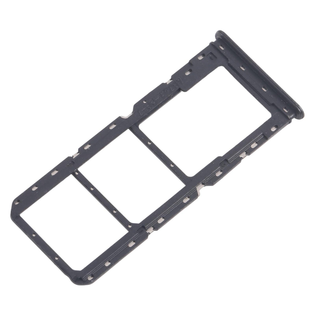 For Realme C67 4G RMX3890 10pcs Original SIM Card Tray + SIM Card Tray + Micro SD Card Tray (Dark Green)