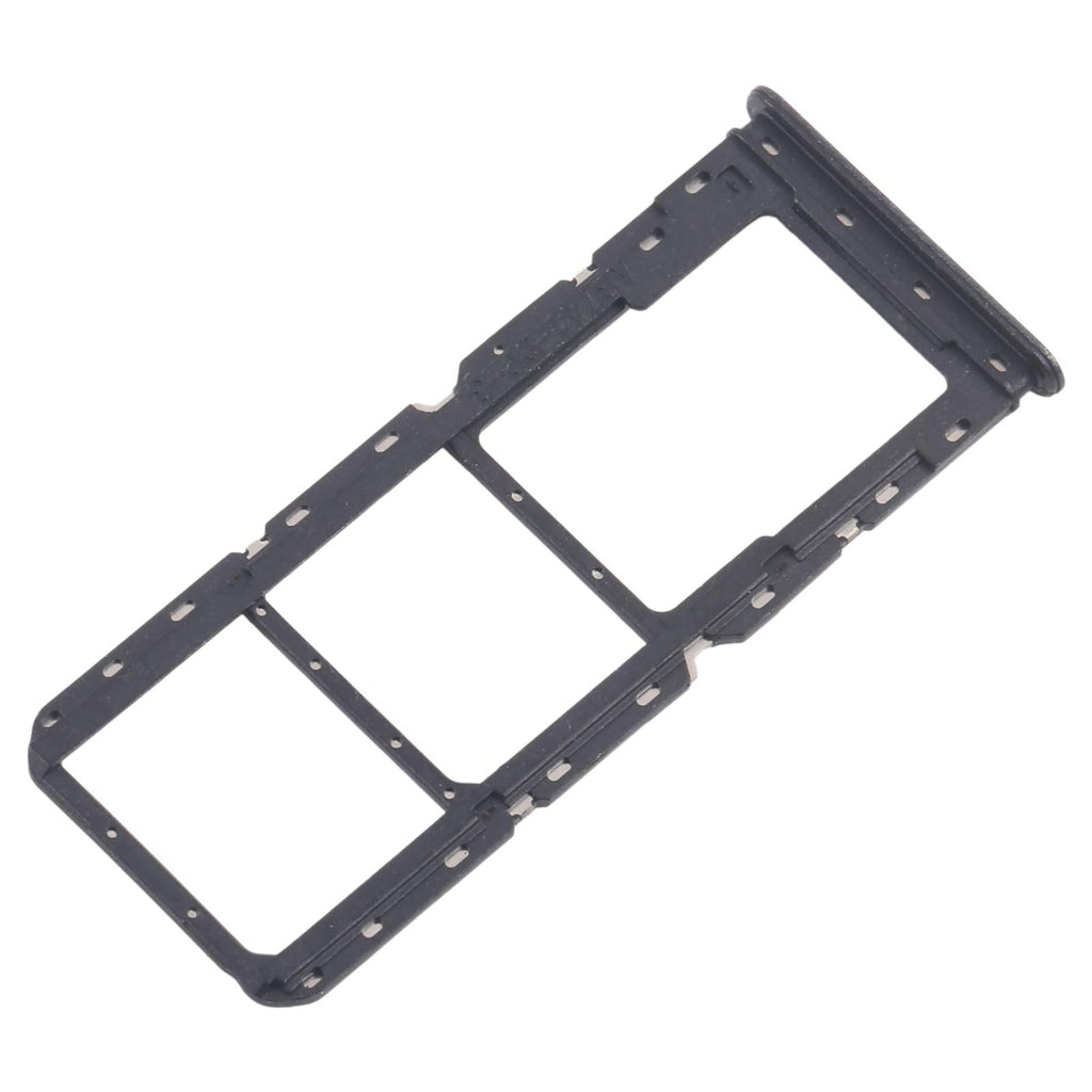For Realme 12 Lite 4G 10pcs Original SIM Card Tray + SIM Card Tray + Micro SD Card Tray (Dark Green)