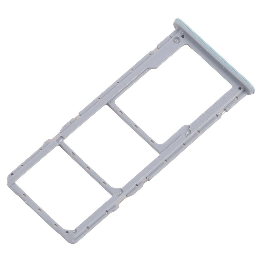 For Realme C51s 10pcs Original SIM Card Tray + SIM Card Tray + Micro SD Card Tray (Blue)