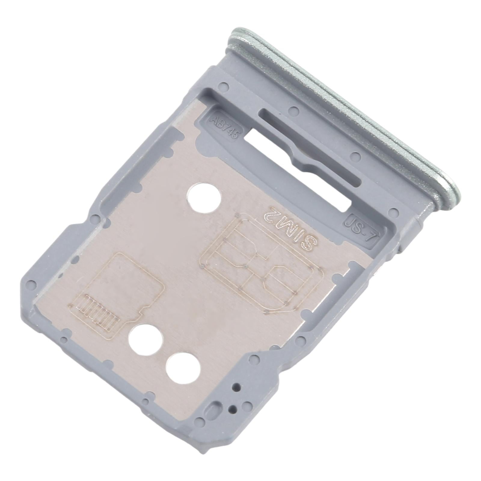 For Realme P1 RMX3870 10pcs Original SIM Card Tray + SIM Card Tray / Micro SD Card Trayy (Green)