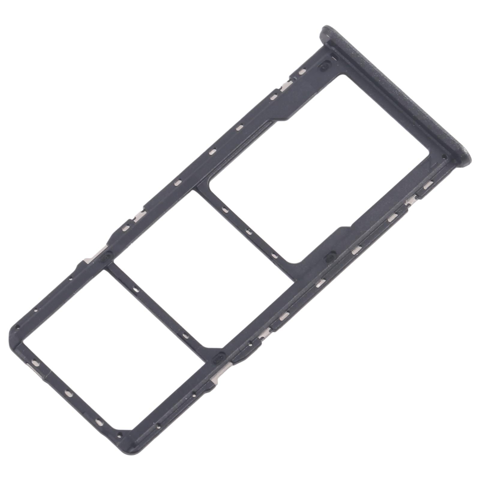 For Realme C61 4G RMX3939 RMX3930 10pcs Original SIM Card Tray + SIM Card Tray + Micro SD Card Tray (Green)