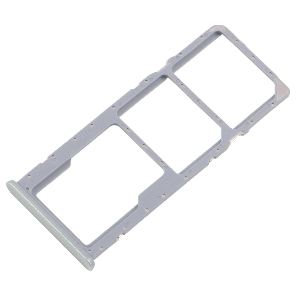 For Realme C61 India 4G RMX3933 10pcs Original SIM Card Tray + SIM Card Tray + Micro SD Card Tray (Green)