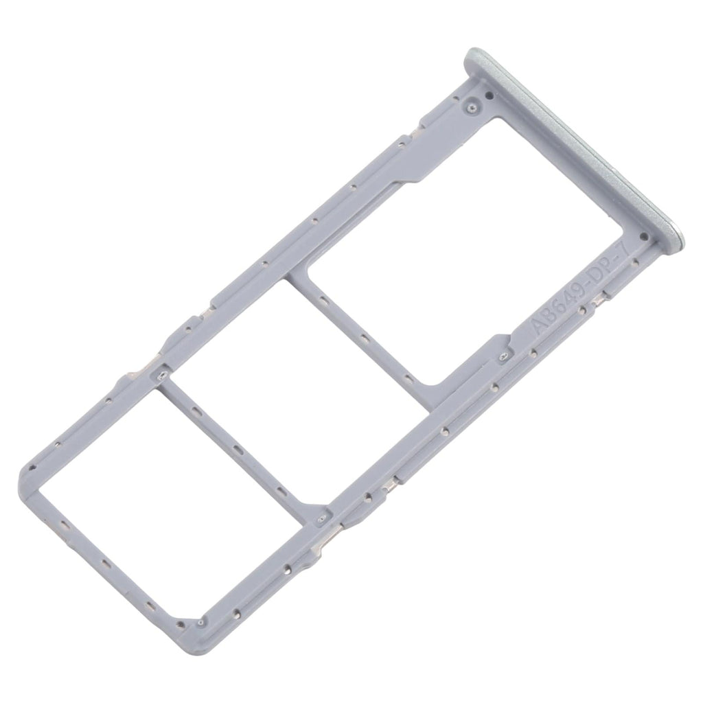 For Realme C61 India 4G RMX3933 10pcs Original SIM Card Tray + SIM Card Tray + Micro SD Card Tray (Green)