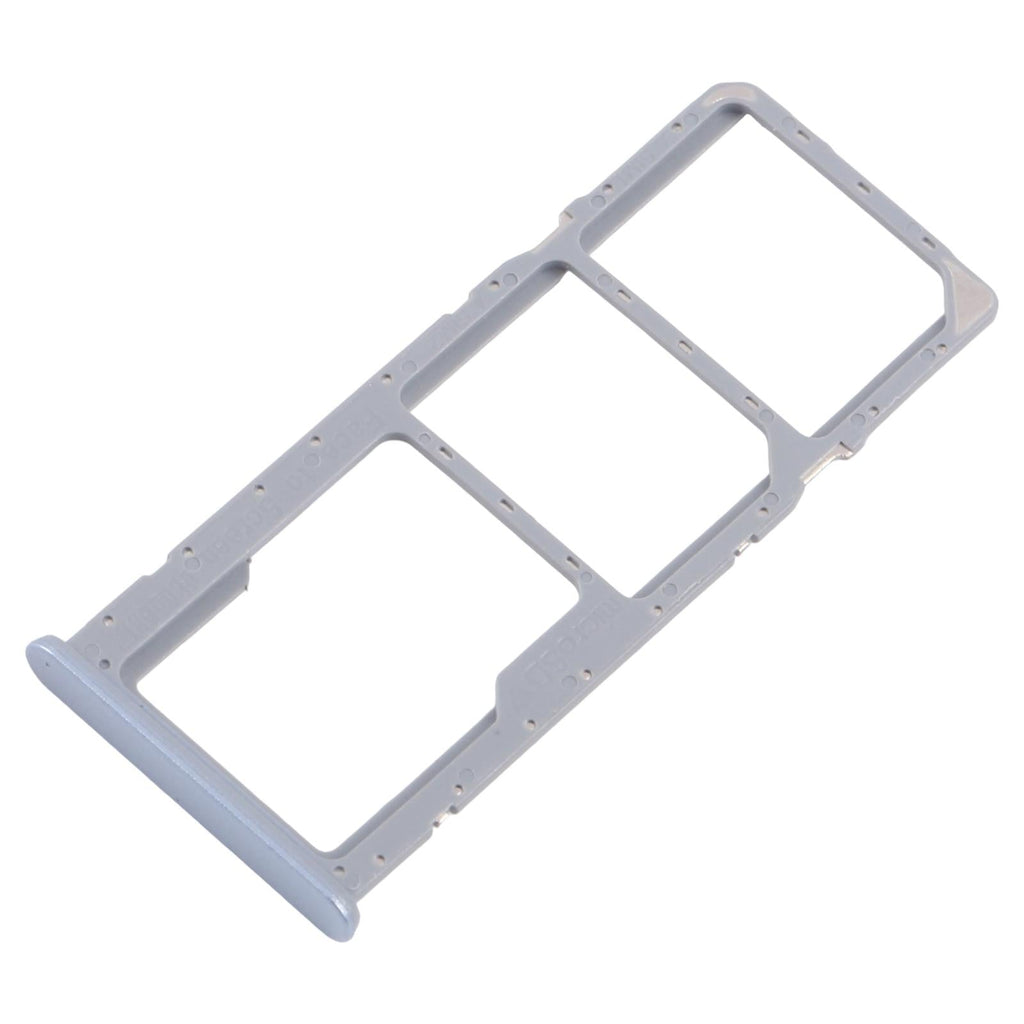 For Realme Narzo N63 4G 10pcs Original SIM Card Tray + SIM Card Tray + Micro SD Card Tray (Blue)