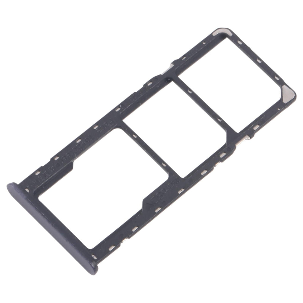 For Realme Narzo N63 4G 10pcs Original SIM Card Tray + SIM Card Tray + Micro SD Card Tray (Purple)