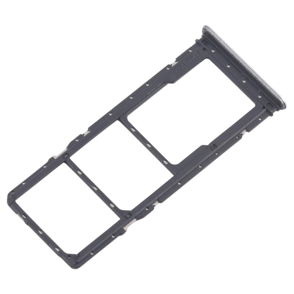 For Realme Narzo C71 4G RMX5303 10pcs Original SIM Card Tray + SIM Card Tray + Micro SD Card Tray (Silver)