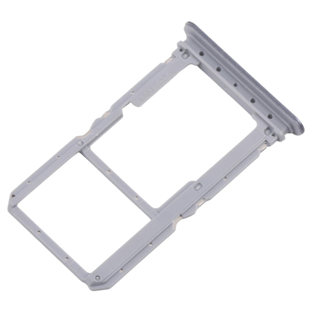 For Realme 14x India 10pcs Original SIM Card Tray + SIM Card Tray / Micro SD Card Tray (Black)
