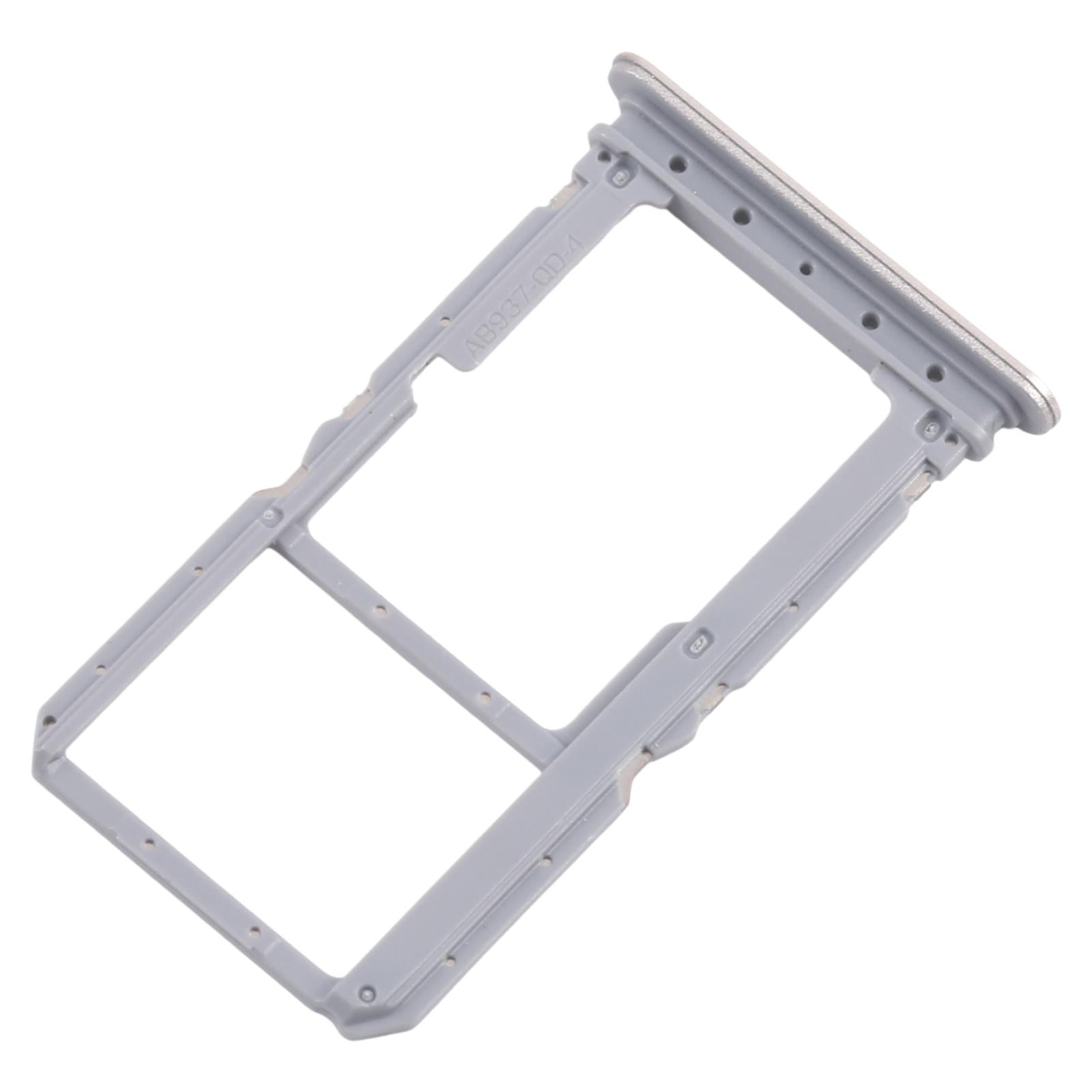For Realme 14x India 10pcs Original SIM Card Tray + SIM Card Tray / Micro SD Card Tray (Gold)