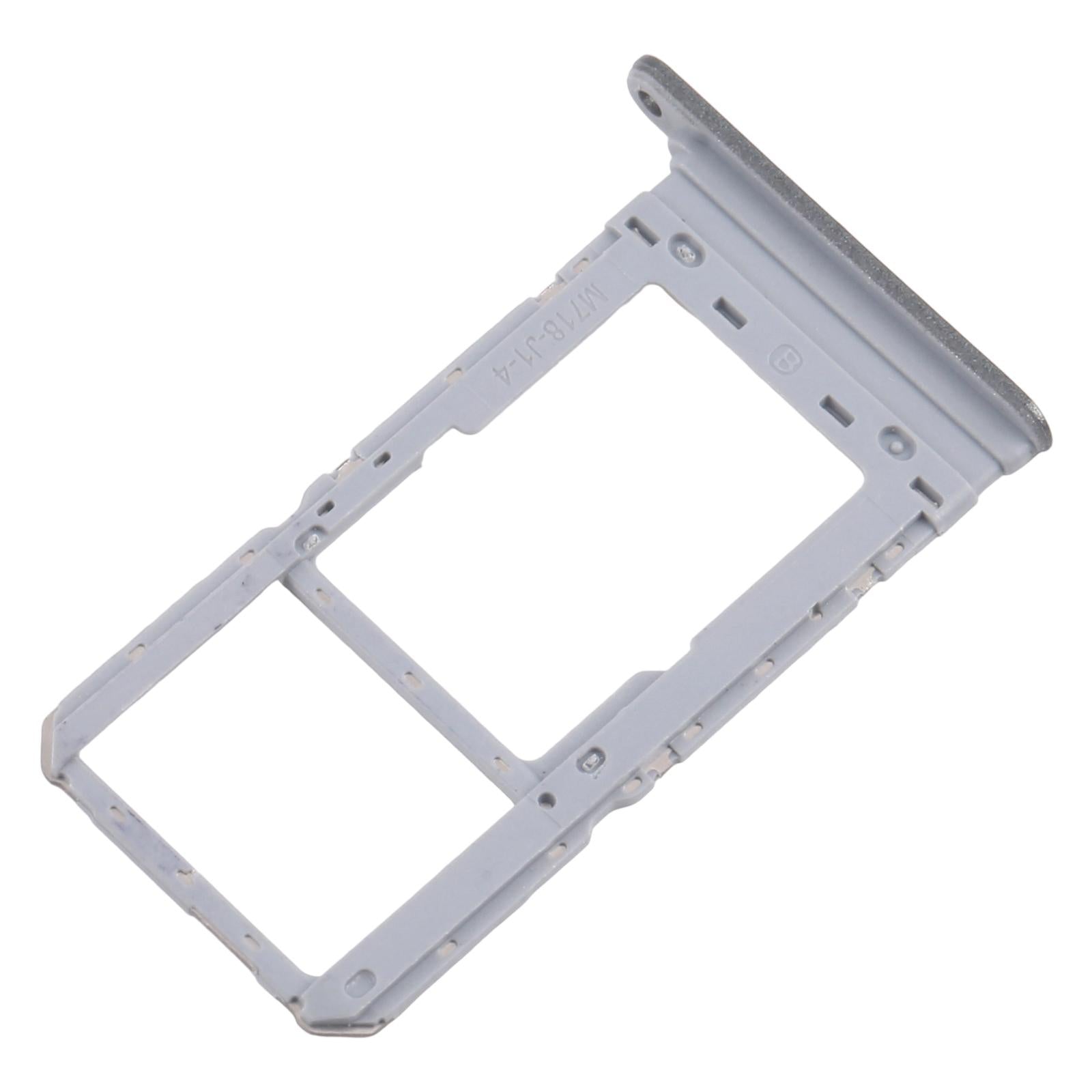 For Realme 12x India 5G RMX3998 10pcs Original SIM Card Tray + SIM Card Tray / Micro SD Card Tray (Dark Green)