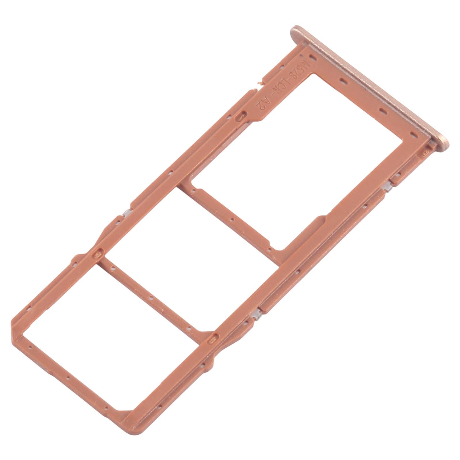 For Nokia 5.3 Original SIM Card Tray + SIM Card Tray + Micro SD Card Tray (Gold)