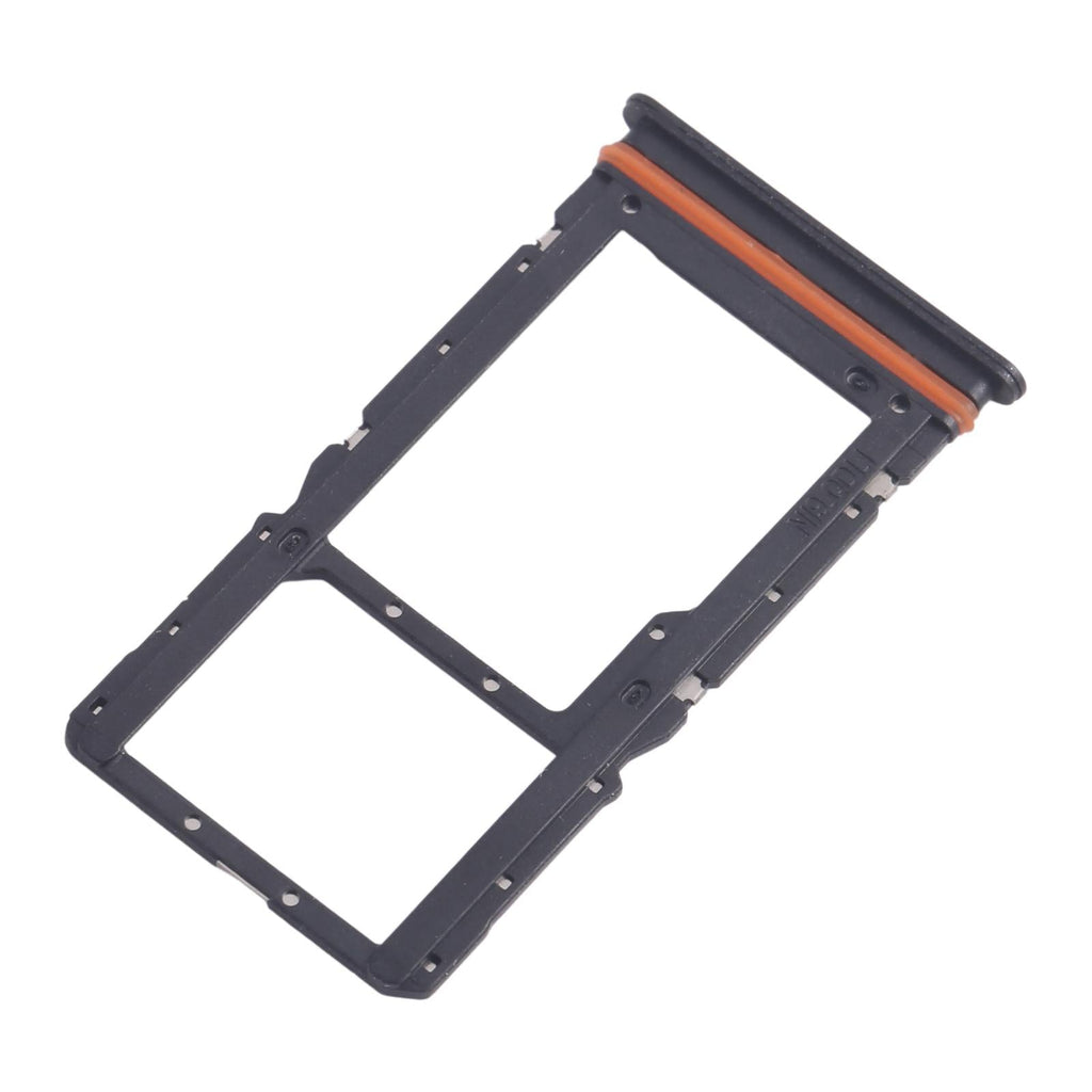 For Xiaomi Redmi 13 4G 10pcs SIM Card Tray + SIM Card Tray / Micro SD Card Tray (Black)