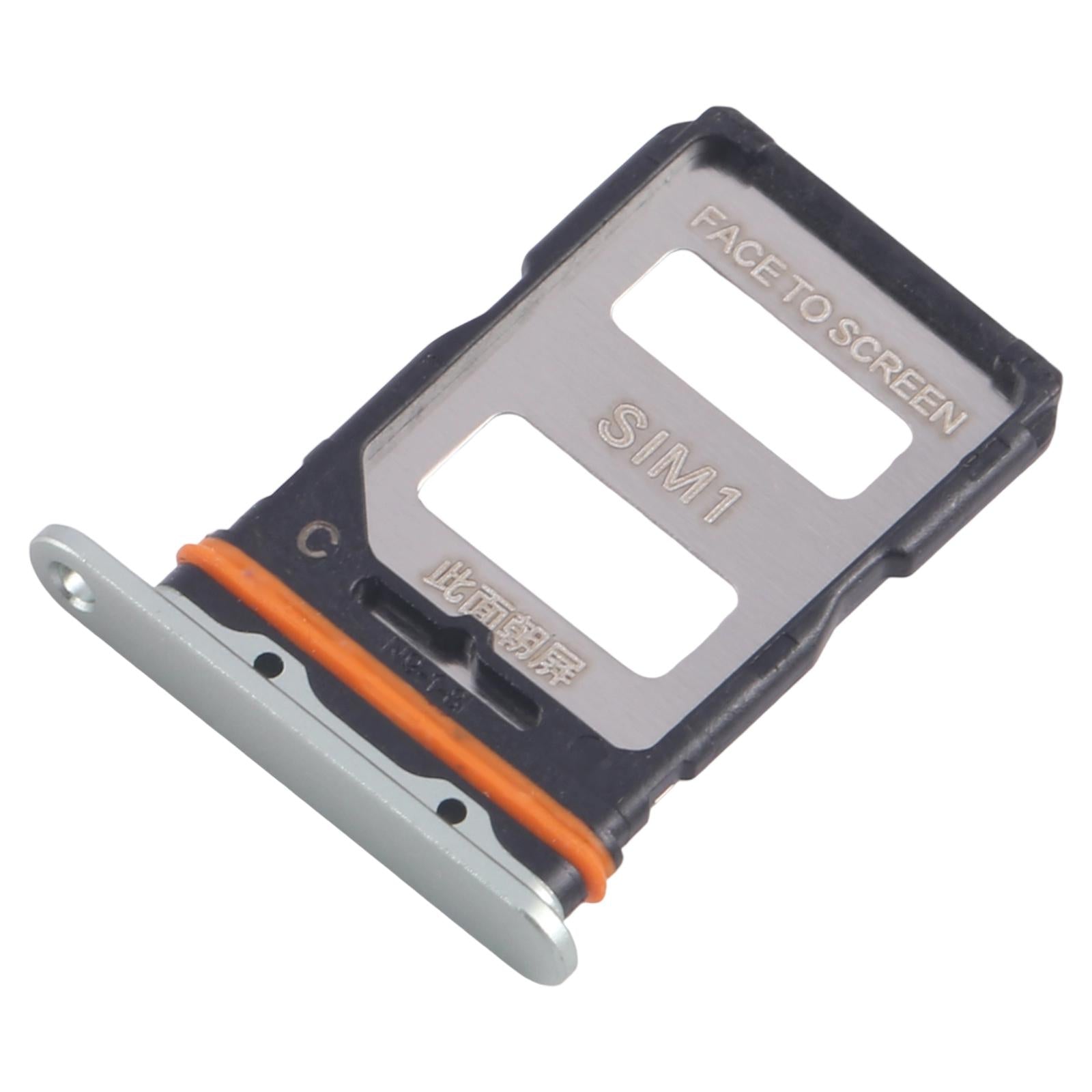 For Xiaomi Civi 4 Pro 10pcs SIM Card Tray + SIM Card Tray (Green)