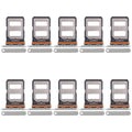 For Xiaomi Civi 4 Pro 10pcs SIM Card Tray + SIM Card Tray (Green)