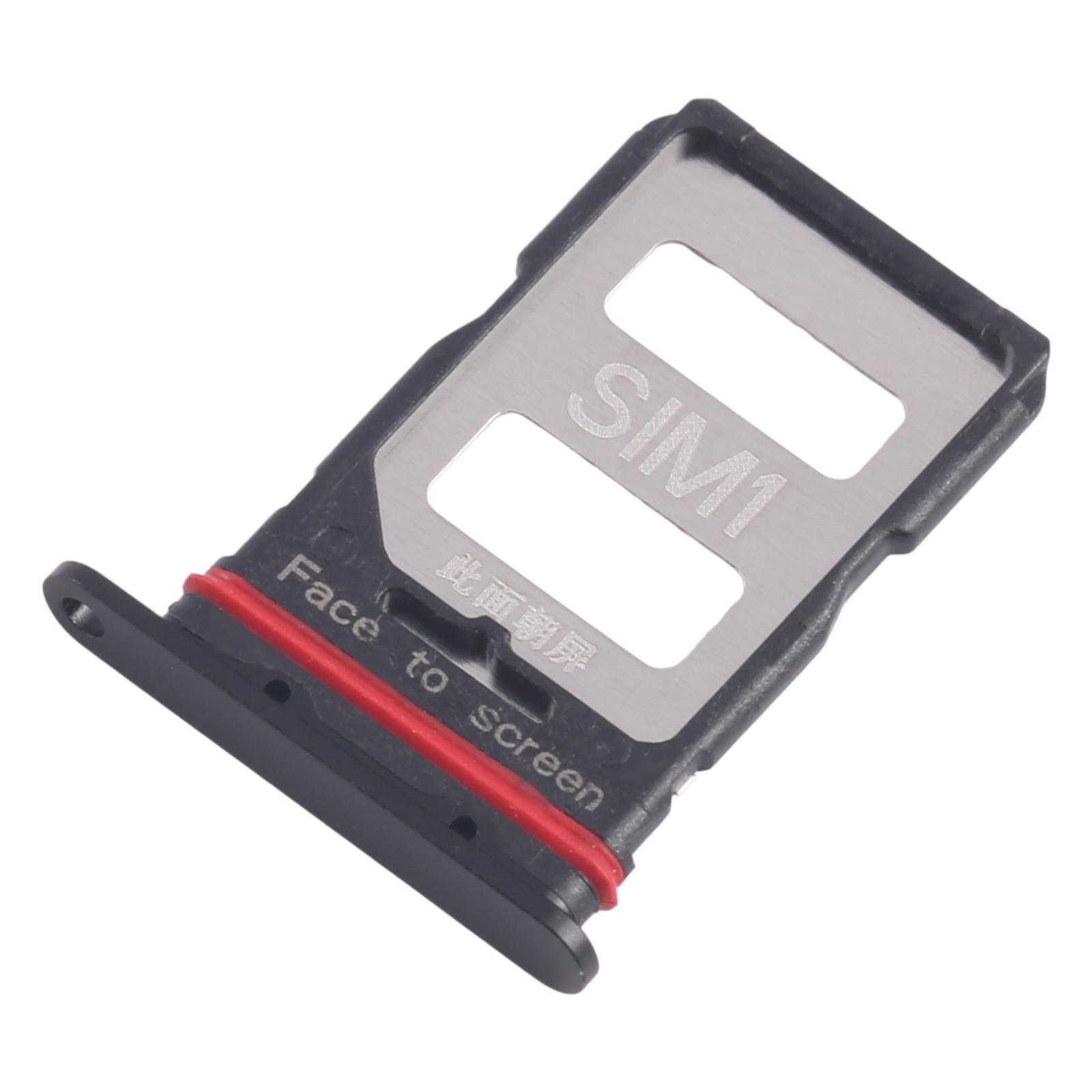 For Xiaomi Poco F6 Pro 10pcs SIM Card Tray + SIM Card Tray (Black)