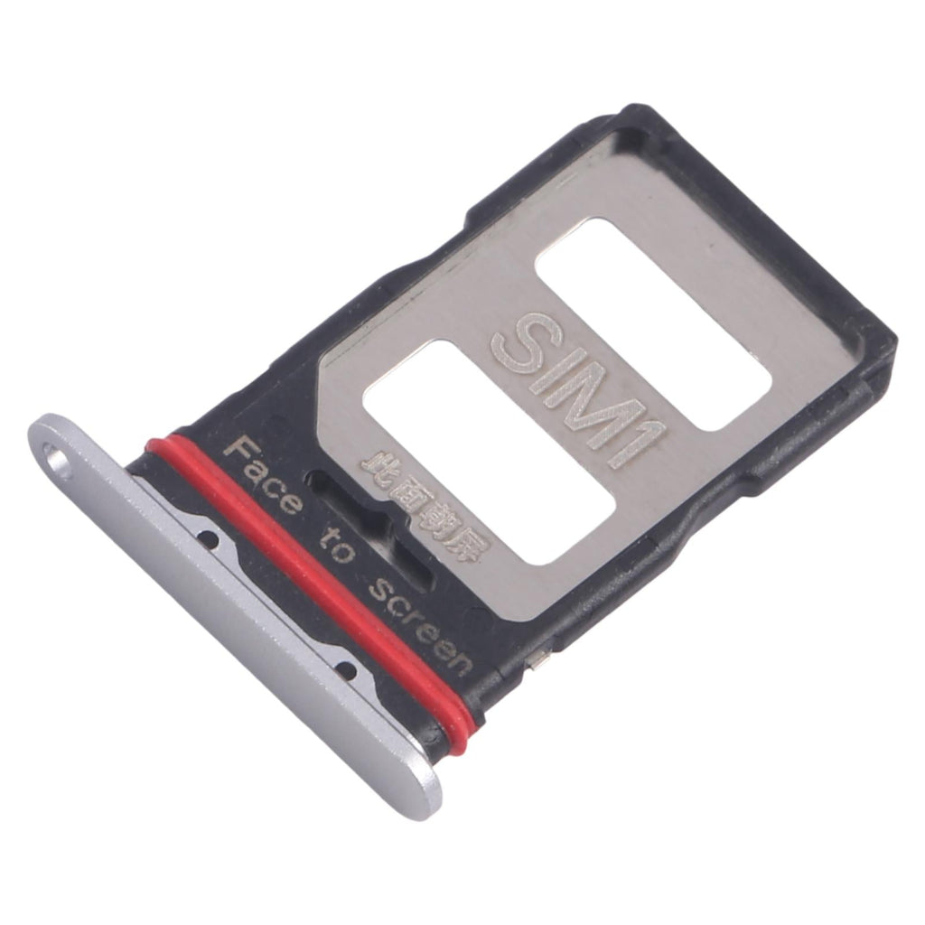 For Xiaomi Poco F6 Pro 10pcs SIM Card Tray + SIM Card Tray (Silver)