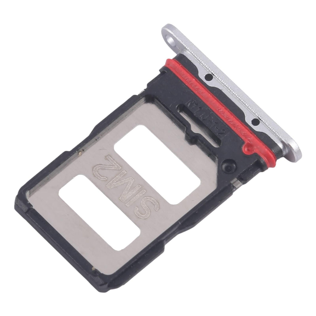 For Xiaomi Poco F6 Pro 10pcs SIM Card Tray + SIM Card Tray (Silver)