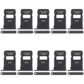 For Xiaomi 15 Pro 10pcs SIM Card Tray + SIM Card Tray (Black)