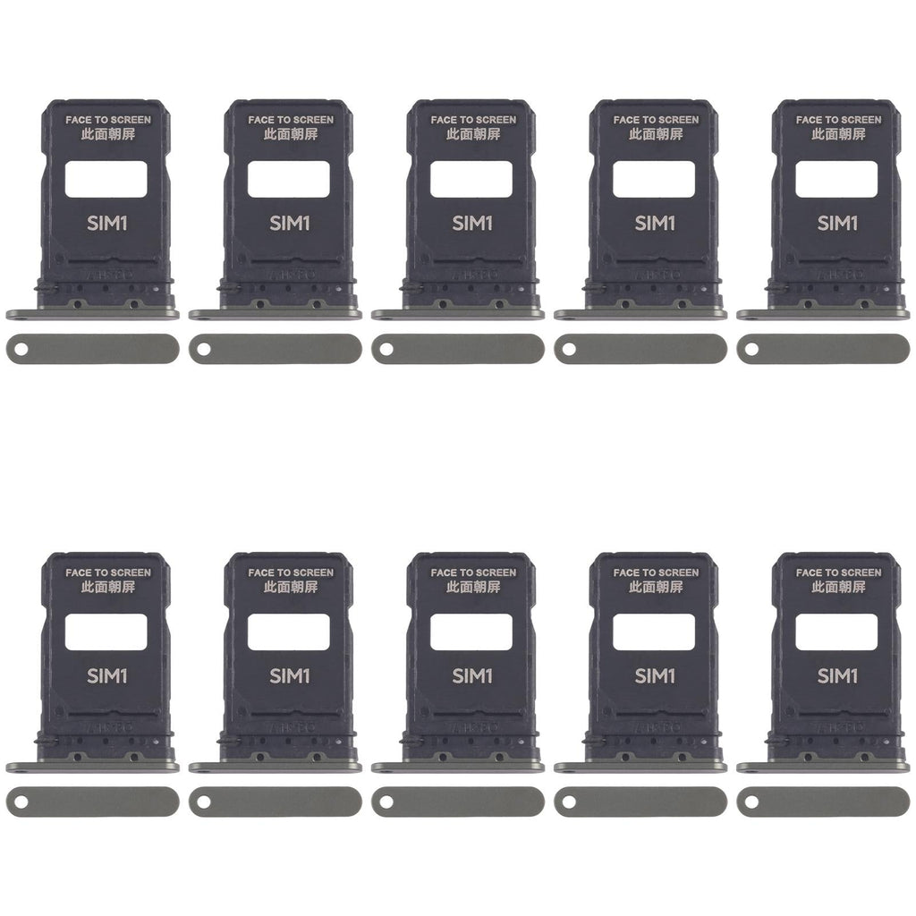 For Xiaomi 15 Pro 10pcs SIM Card Tray + SIM Card Tray (Green)