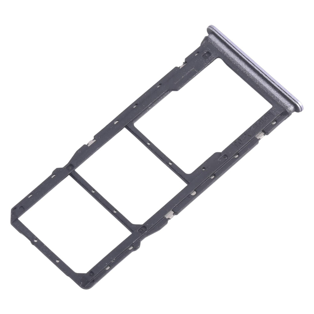 For Xiaomi Redmi A4 10pcs SIM Card Tray + SIM Card Tray + Micro SD Card Tray (Purple)