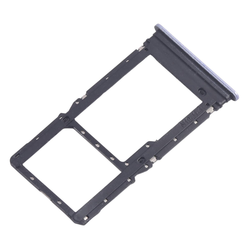For Xiaomi Poco M6 4G 10pcs SIM Card Tray + SIM Card Tray / Micro SD Card Tray (Purple)