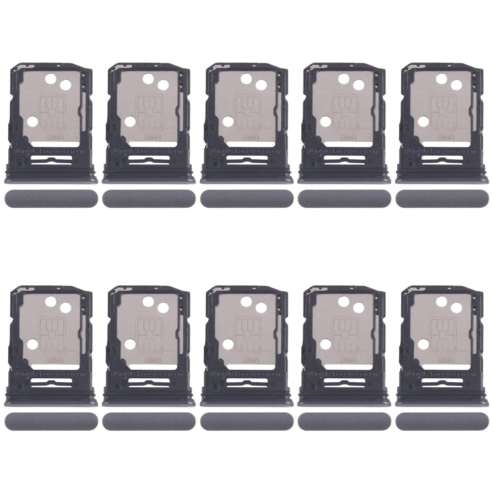 For Xiaomi Redmi A3 4G 10pcs SIM Card Tray + SIM Card Tray (Black)