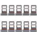 For Xiaomi Redmi K70 Ultra 10pcs SIM Card Tray + SIM Card Tray (Black)