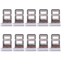 For Xiaomi Redmi K70 Ultra 10pcs SIM Card Tray + SIM Card Tray (Purple)