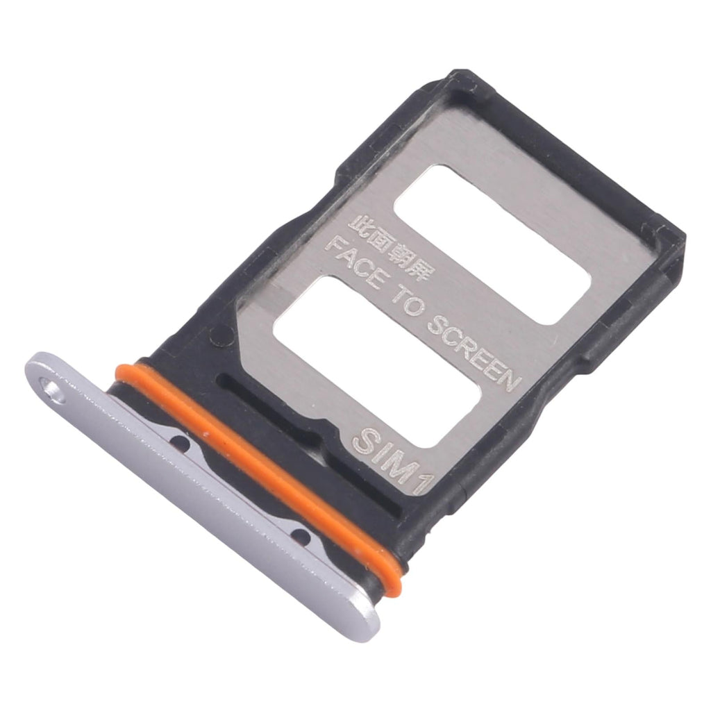 For Xiaomi Redmi K70 Ultra 10pcs SIM Card Tray + SIM Card Tray (Silver)