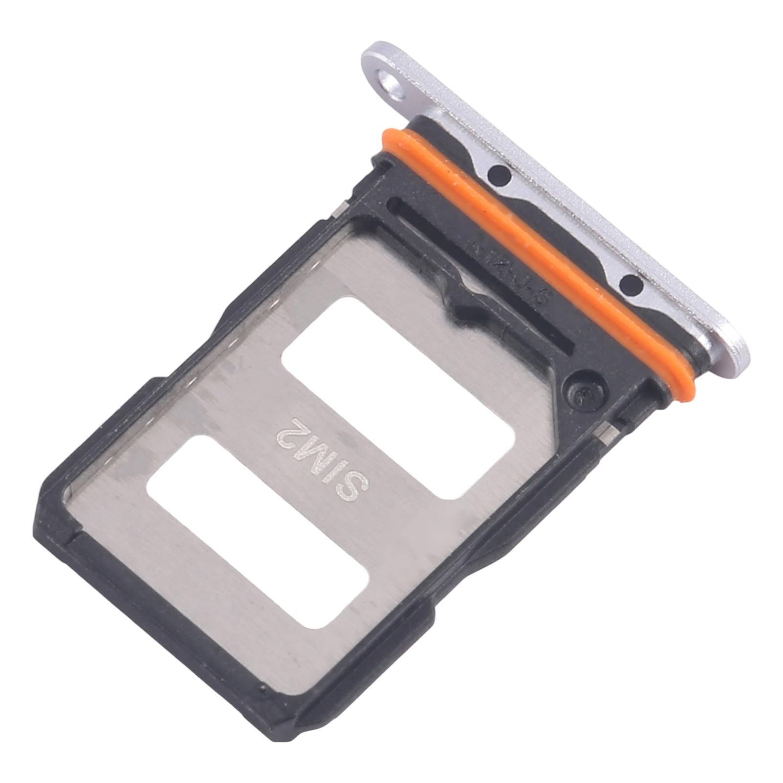 For Xiaomi Redmi K70 Ultra 10pcs SIM Card Tray + SIM Card Tray (Silver)