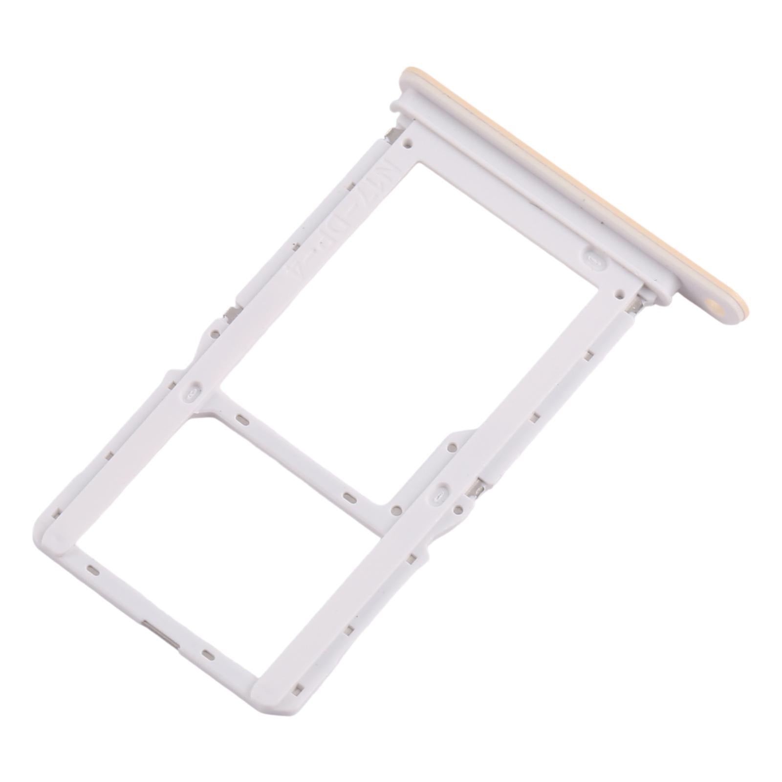 For Xiaomi Poco X6 Neo 5G 10pcs SIM Card Tray + SIM Card Tray / Micro SD Card Tray (Gold)