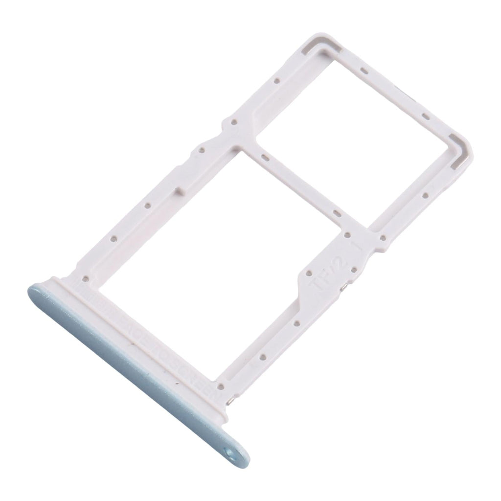 For Xiaomi Poco X6 Neo 5G 10pcs SIM Card Tray + SIM Card Tray / Micro SD Card Tray (Blue)