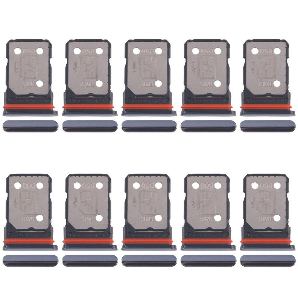 For Xiaomi Redmi A3 Pro 10pcs SIM Card Tray + SIM Card Tray (Black)