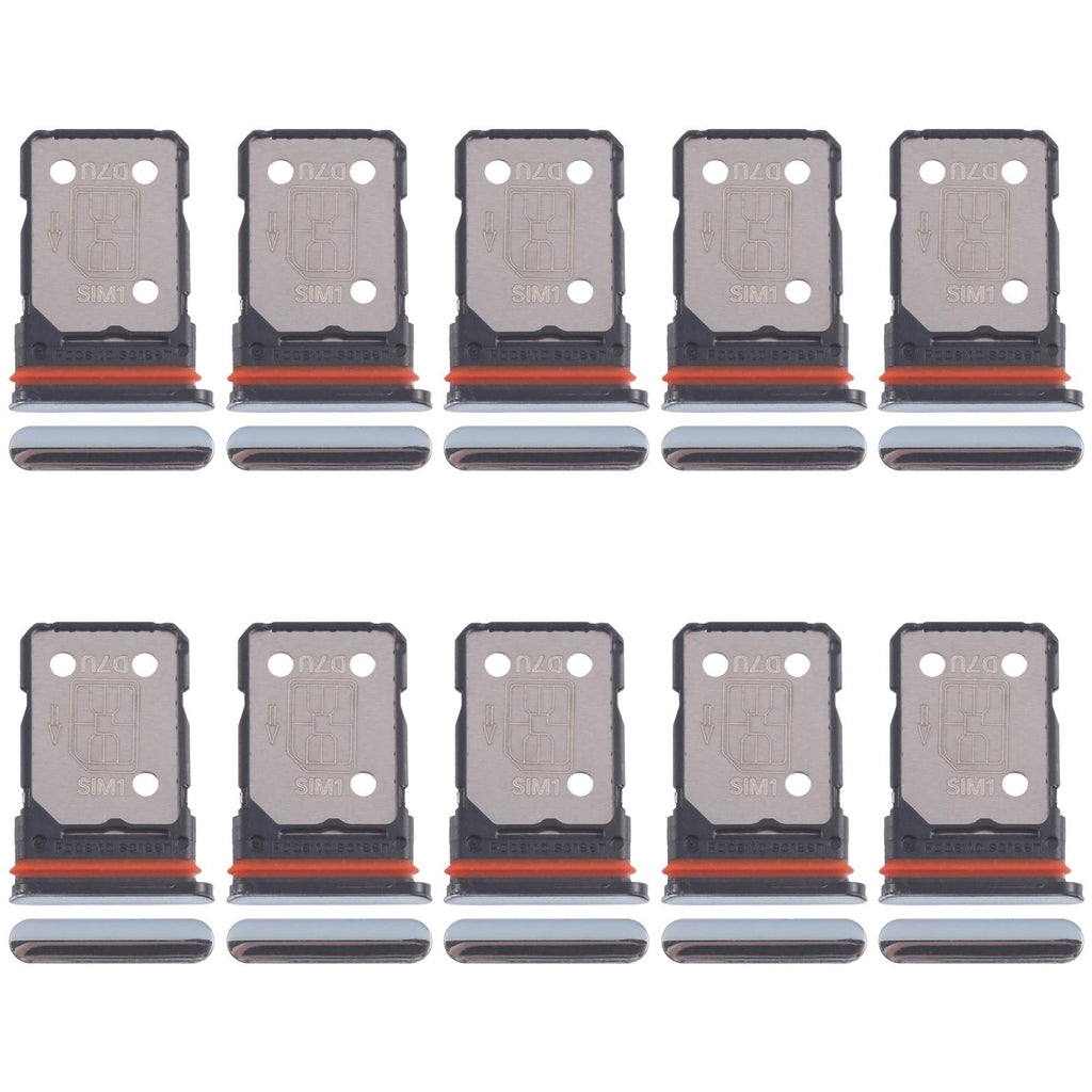 For Xiaomi Redmi A3 Pro 10pcs SIM Card Tray + SIM Card Tray (Blue)