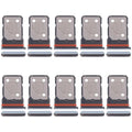 For Xiaomi Redmi A3 Pro 10pcs SIM Card Tray + SIM Card Tray (Blue)