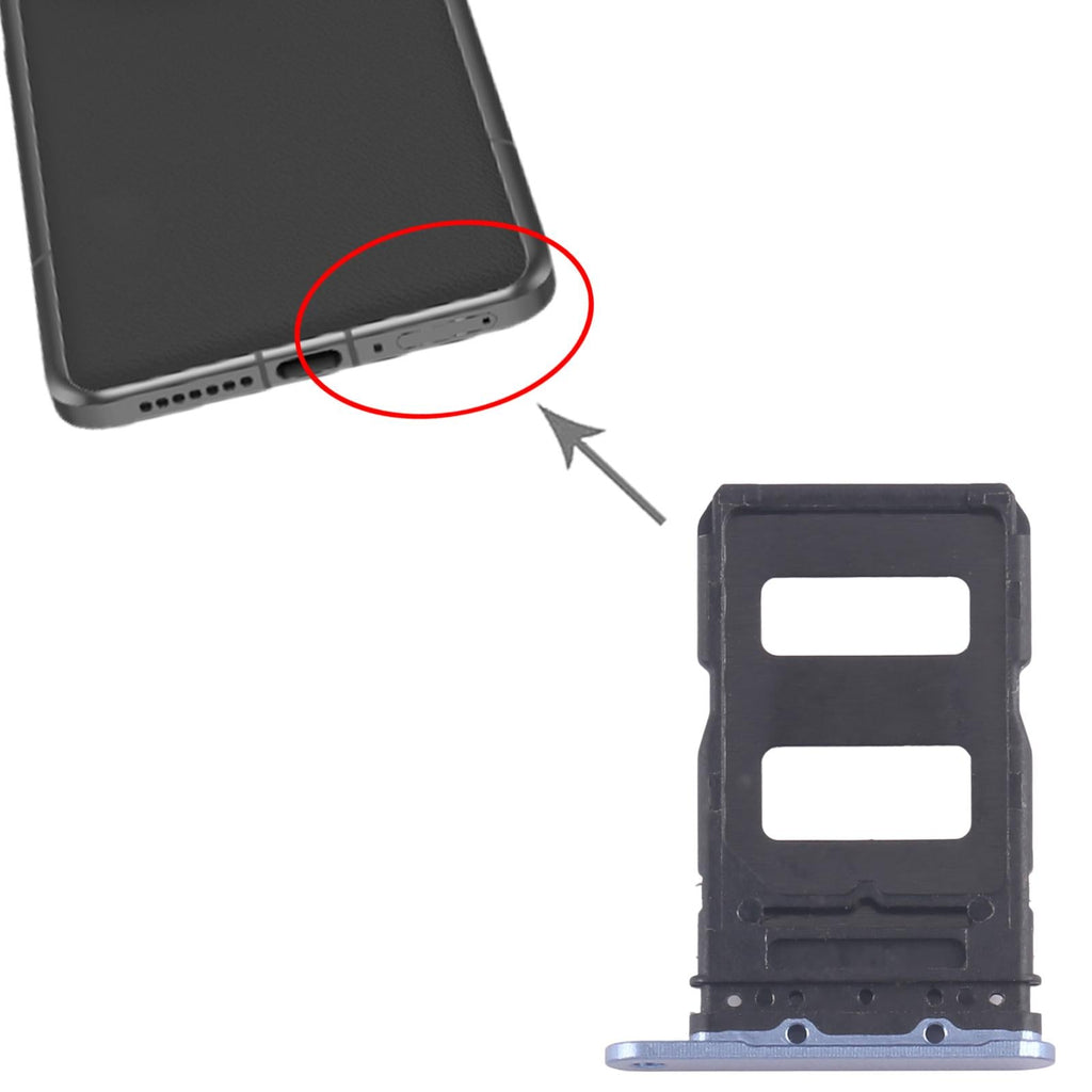 For Xiaomi 14 Ultra 10pcs SIM Card Tray + SIM Card Tray (Blue)