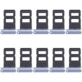 For Xiaomi 14 Ultra 10pcs SIM Card Tray + SIM Card Tray (Blue)