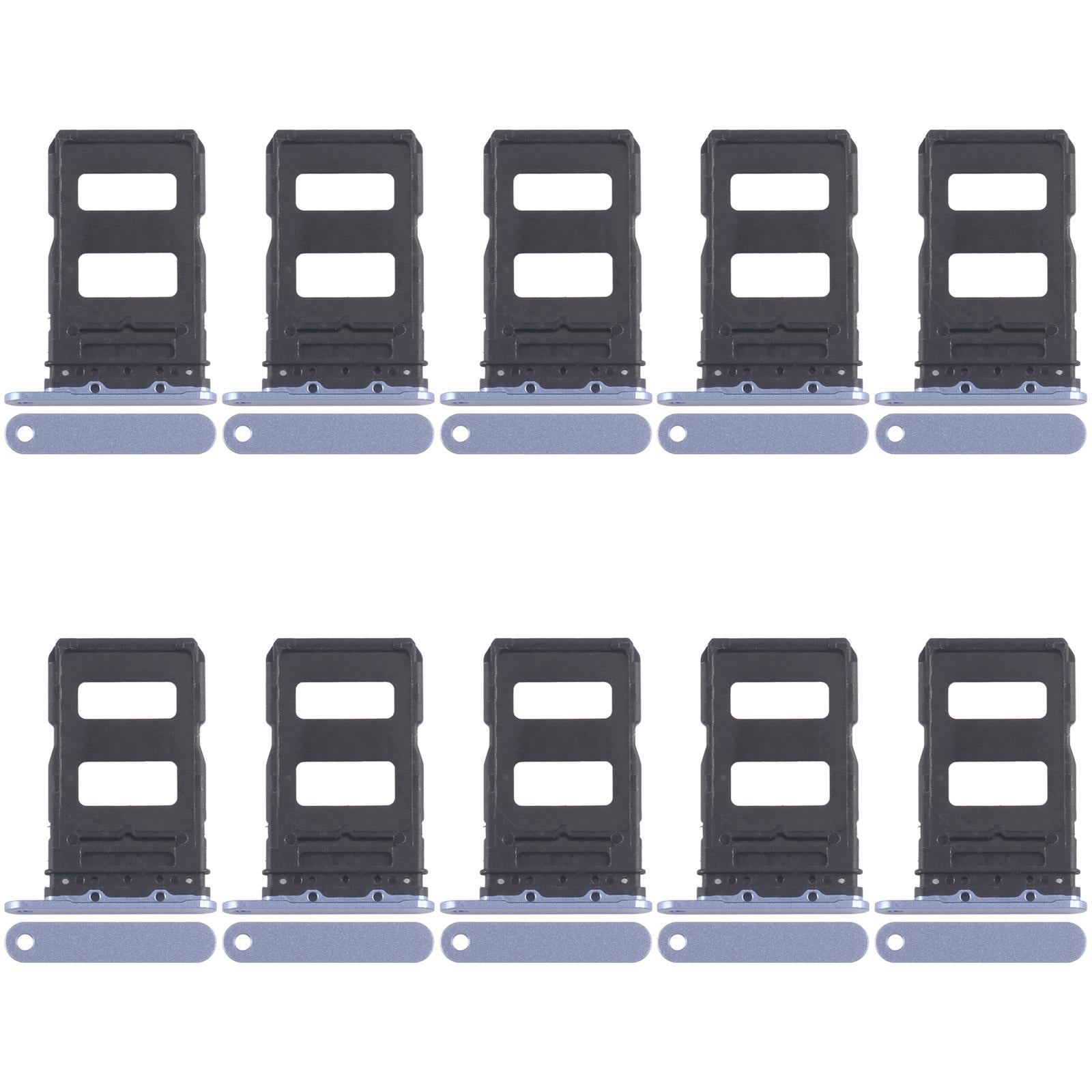 For Xiaomi 14 Ultra 10pcs SIM Card Tray + SIM Card Tray (Blue)